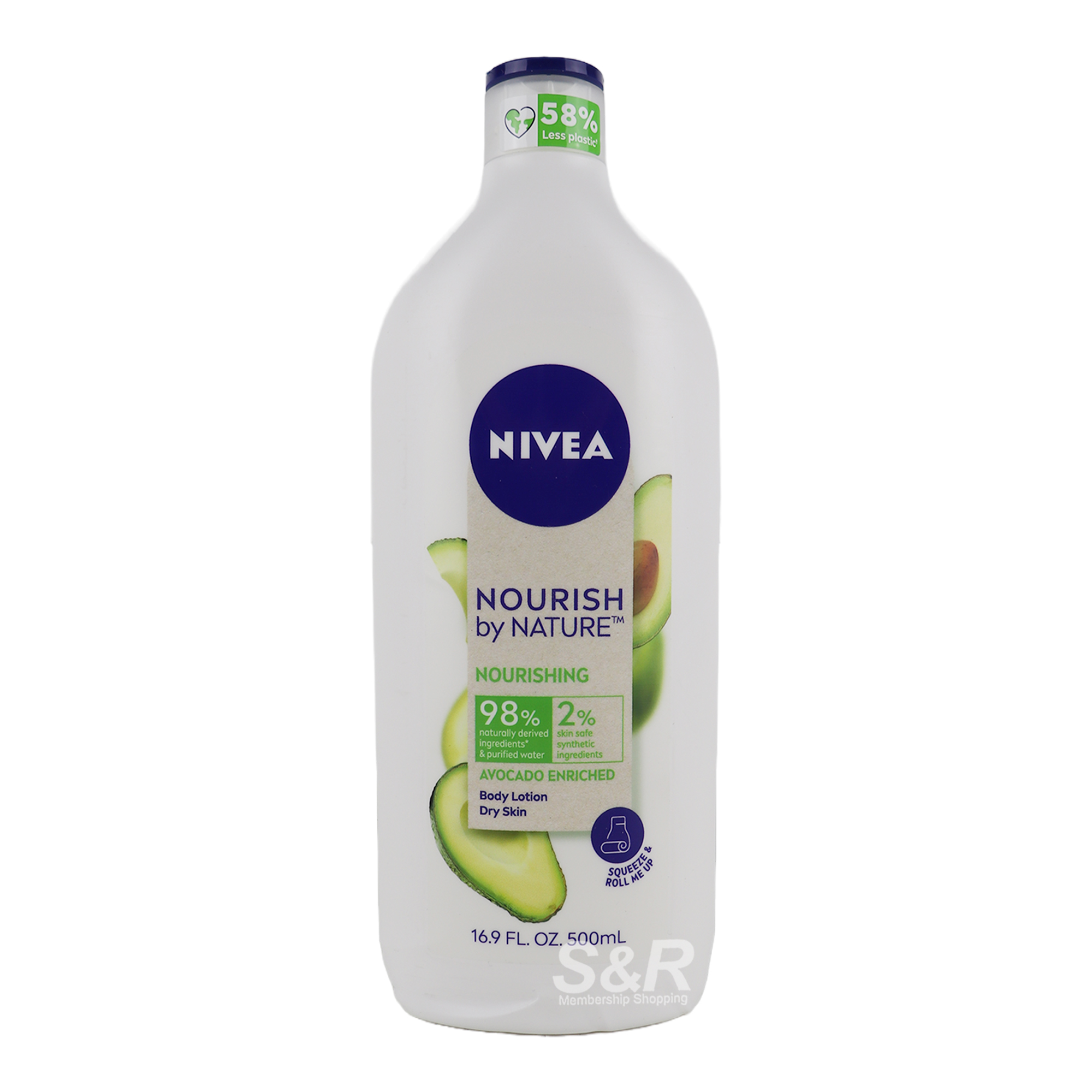 Nivea Nourishing Body Lotion Avocado Enriched 500mL Nivea Nourishing Body Lotion Avocado Enriched 500mL